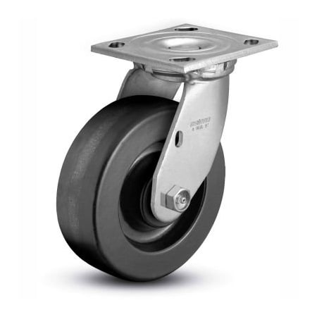 Colson 4 Series Swivel Plate Caster - Phenolic 4" Dia. 800 Lb. Cap. 4.04109.339